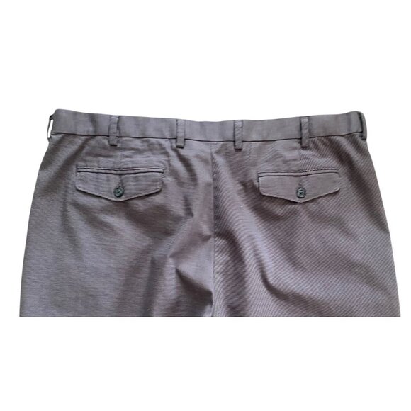 L.L. Bean Mens Comfort Waist Pinpoint‎ Hounstooth Dress Pants Business Career 44 - Picture 3 of 5